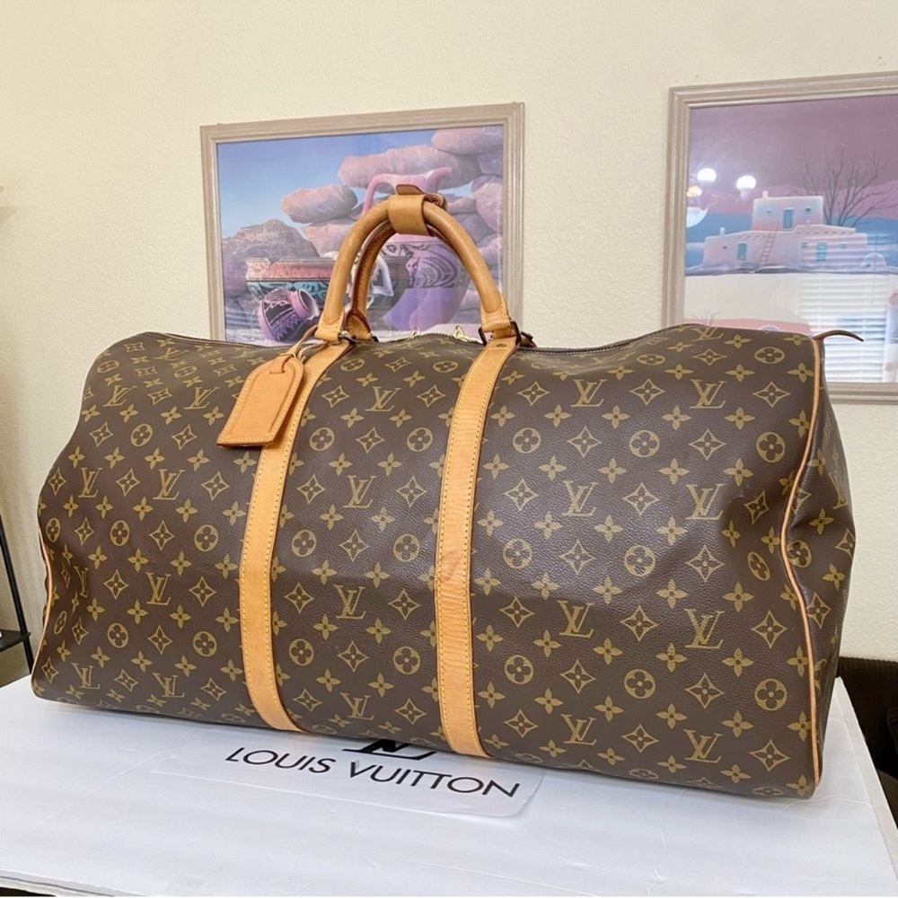LOUIS VUITTON Keepall 60 Travel Bag 🧳 MI1901